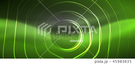 Black and glowing color lines neon design, magin techno template background Black and glowing color lines neon design, magin techno template background 45983635