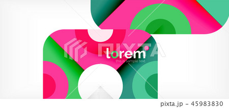 Abstract round elements composition background, organic design Abstract round elements composition background, organic design 45983830