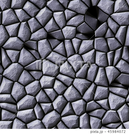 cobble stones mosaic seamless background gray 45984072