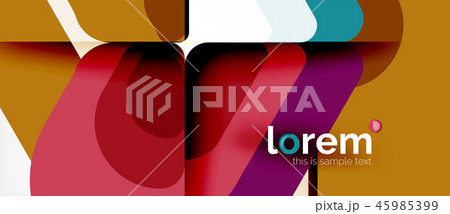 Geometric abstract background 45985399
