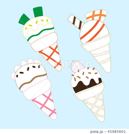 ice cream page coloring vector design ice cream page coloring vector design 45985601