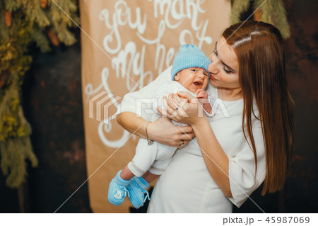 Christmas family 45987069