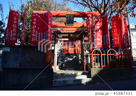 東京都 杉並区 方南 谷中稲荷神社 45987331