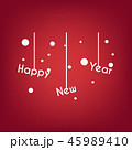 Merry Christmas and Happy New Year greeting card,  45989410