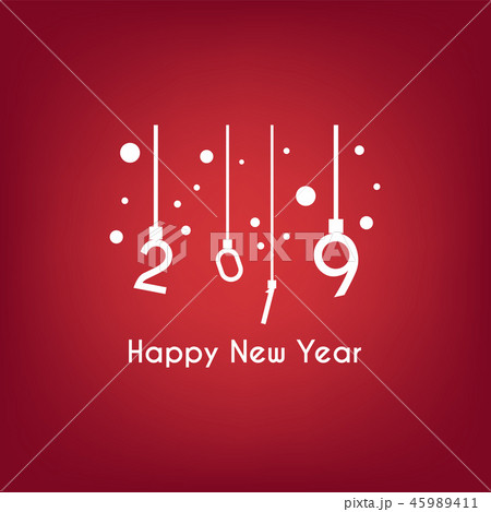 Merry Christmas and Happy New Year greeting card,  45989411