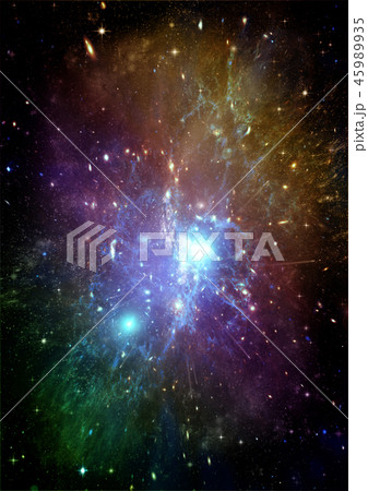 galaxy in a free space 45989935