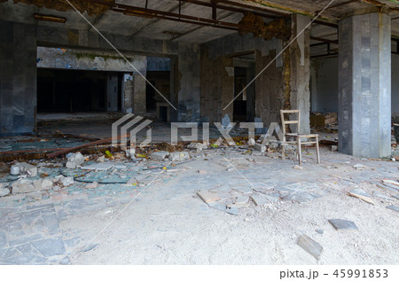 Entrance to Palace of Culture Energetic, dead town Entrance to Palace of Culture Energetic, dead town 45991853