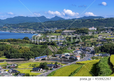 [長崎県]東彼杵の鉄道のある風景 45992267