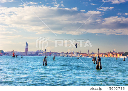 San Marco Square, Doge's palace and other sights of Venice, view San Marco Square, Doge's palace and other sights of Venice, view 45992756