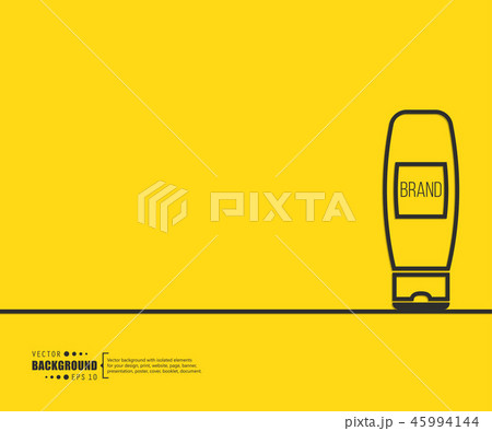 Abstract creative concept vector line draw background for web, mobile app, illustration template 45994144