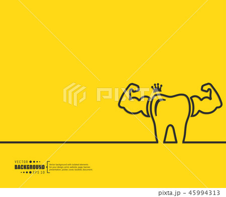 Abstract creative concept vector line draw background for web, mobile app, illustration template 45994313