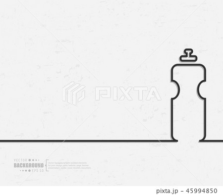 Abstract creative concept vector line draw background for web, mobile app, illustration template 45994850