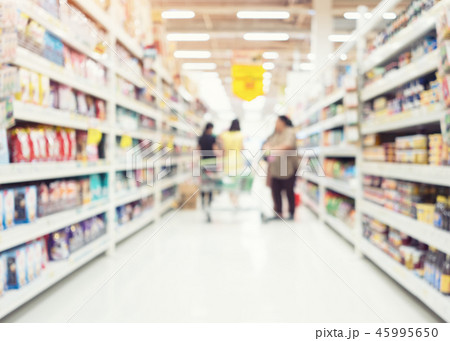 blurred shopping background 45995650