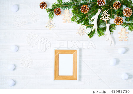 Crristmas decorations on white background. Crristmas decorations on white background. 45995750