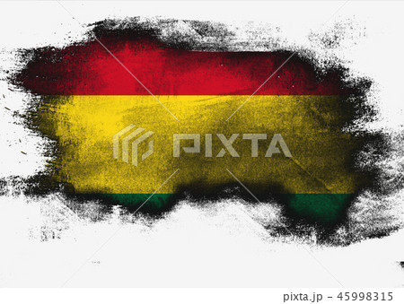 Bolivia flag painted with brush Bolivia flag painted with brush 45998315