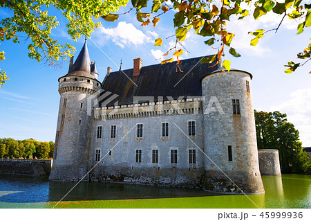Medieval castle of Sully-sur-Loire, France 45999936