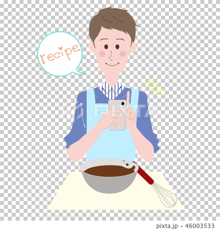 男性藍色緣故製作食譜白色天 男性藍色緣故製作食譜白色天 46003533
