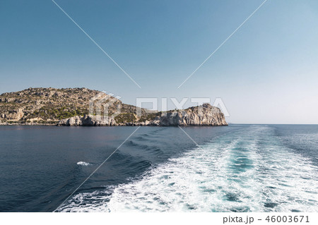 View Of Island Of Rhodes From The Sea View Of Island Of Rhodes From The Sea 46003671