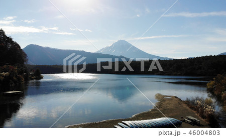 西湖と富士山 西湖と富士山 46004803