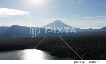西湖と富士山 46004806