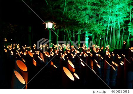 安曇野神竹灯(かみあかり):穂高神社 安曇野市穂高 安曇野神竹灯(かみあかり):穂高神社 安曇野市穂高 46005091