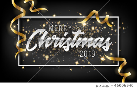 Merry Christmas and Happy New Year 2019 Background Merry Christmas and Happy New Year 2019 Background 46006940