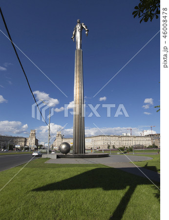 Monument to Yuri Gagarin in Moscow, Russia Monument to Yuri Gagarin in Moscow, Russia 46008478