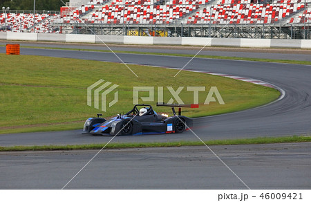 Race car on speed track 46009421