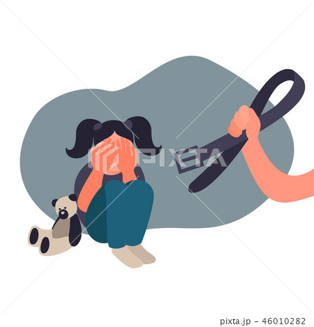 Family violence and aggression concept.  46010282