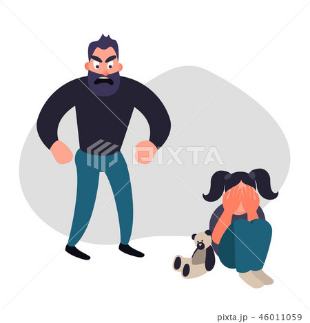 Family violence and aggression concept. Family violence and aggression concept. 46011059