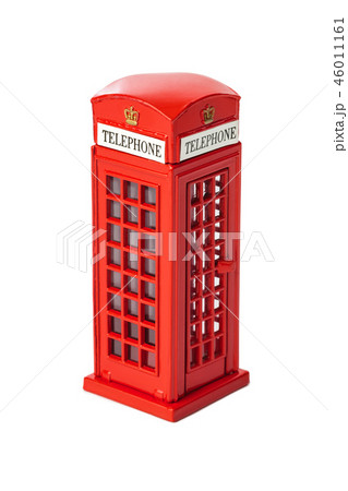 Toy red phone booth of London 46011161