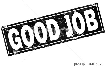 Good job word with in black frame word 46014078