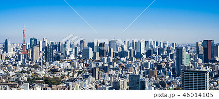 都市・都市風景イメージ 東京 ワイド 都市・都市風景イメージ 東京 ワイド 46014105