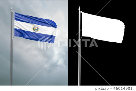 State flag of the Republic of El Salvador State flag of the Republic of El Salvador 46014901
