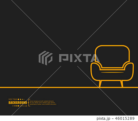 Abstract creative concept vector line draw background for web, mobile app, illustration template 46015289