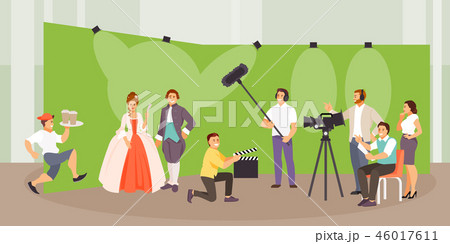 Shooting a historical film 46017611