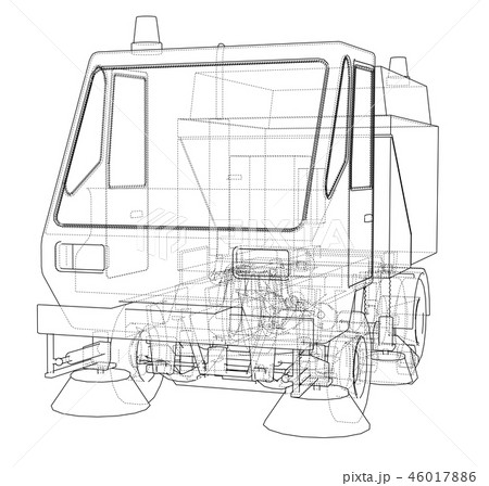 Small Street Clean Truck Concept Small Street Clean Truck Concept 46017886