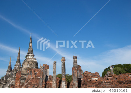 アユタヤ　ワット プラ シー サンペット 46019161