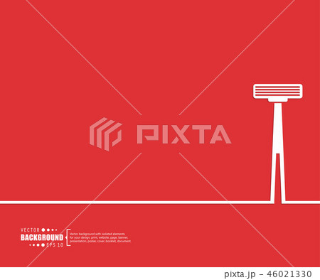 Abstract creative concept vector line draw background for web, mobile app, illustration template 46021330