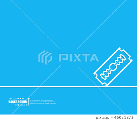 Abstract creative concept vector line draw background for web, mobile app, illustration template 46021873