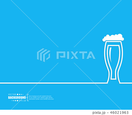 Abstract creative concept vector line draw background for web, mobile app, illustration template 46021963