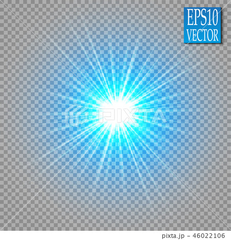 Glow light effect. Star burst with sparkles. Golden glowing lights Glow light effect. Star burst with sparkles. Golden glowing lights 46022106