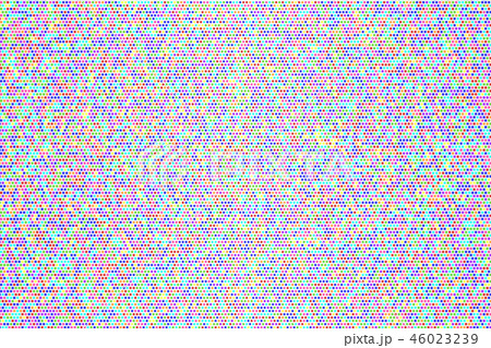 Abstract bright rainbow square dotted background 46023239