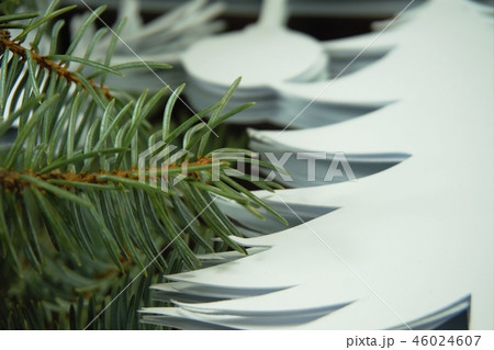 Preparing for Christmas decorations concept Preparing for Christmas decorations concept 46024607