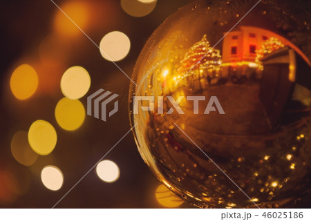 Christmas Decoration Closeup Christmas Decoration Closeup 46025186