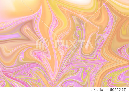 Liquify Abstract Pattern With Pink, Yellow  46025297