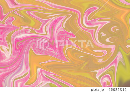 Liquify Abstract Pattern With Pink, Yellow Liquify Abstract Pattern With Pink, Yellow 46025312