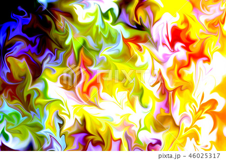 Liquify Abstract Pattern With Multicolor Art Form. Liquify Abstract Pattern With Multicolor Art Form. 46025317