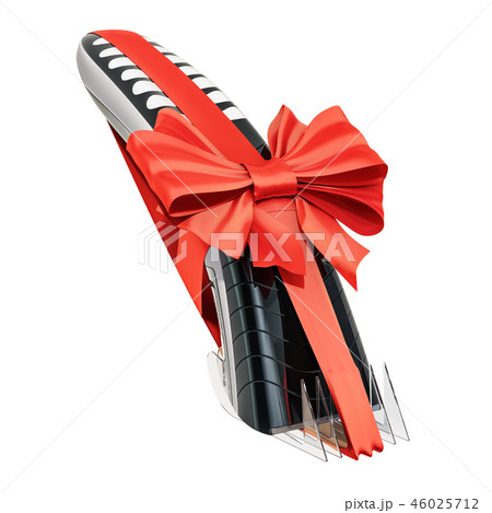 Electric hair clipper or trimmer with bow Electric hair clipper or trimmer with bow 46025712