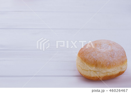 Freshly baked doughnut with copy space. Freshly baked doughnut with copy space. 46026467